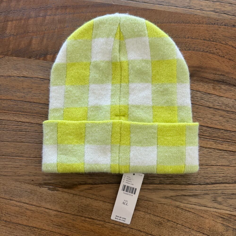 Maeve (Anthropologie) Women's Plaid Beanie - Size ALL - Picture 4 of 4
